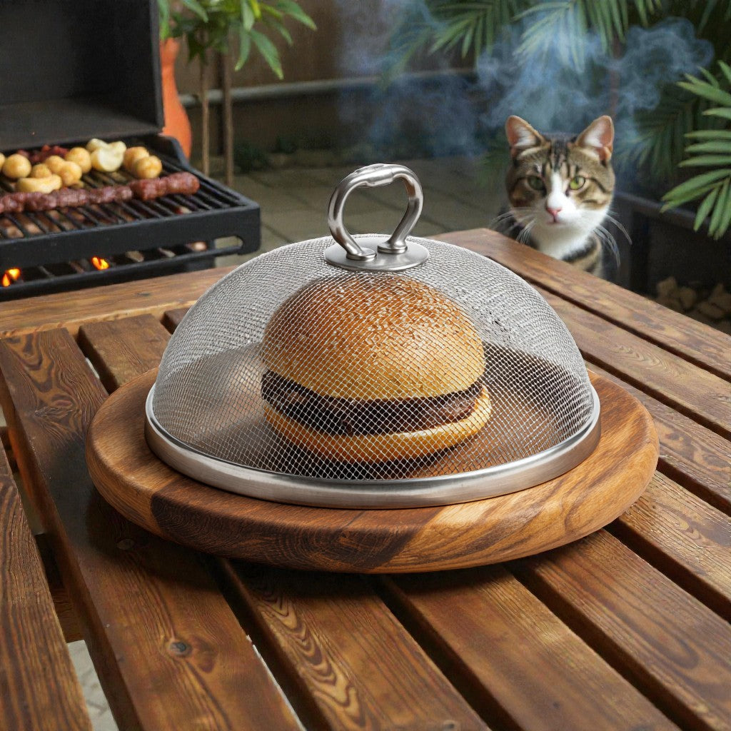 Melvoraq Heavy Duty Stainless Steel Mesh Food Dome