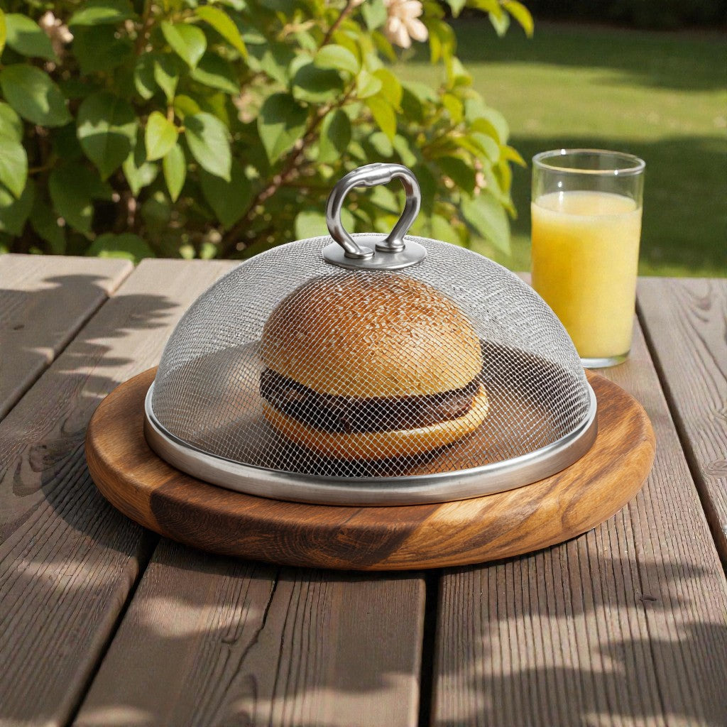 Melvoraq Heavy Duty Stainless Steel Mesh Food Dome